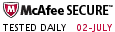 McAfee SECURE sites help keep you safe from identity theft, credit card fraud, spyware, spam, viruses and online scams